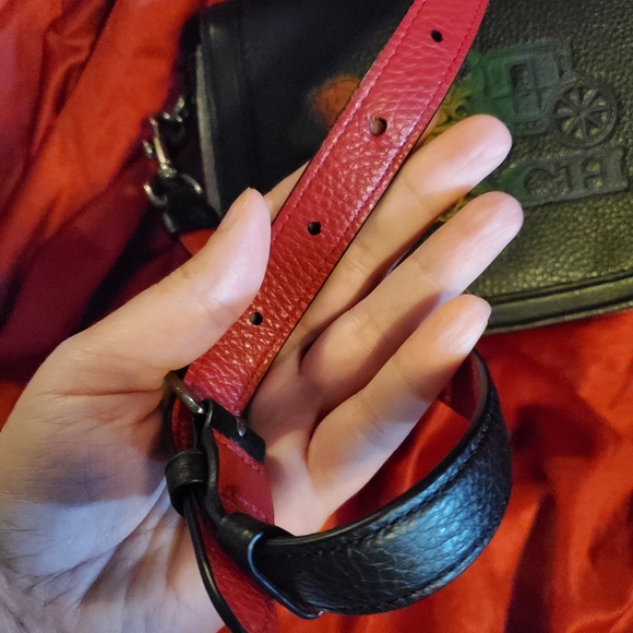 New COACH Saddlebag Crossbody w/ Horse Carriage ❤🧡💛💚💙💜 - Picture 7 of 16